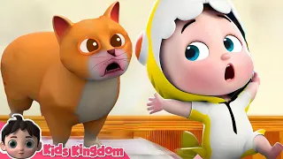 Meow Meow Billi Karti | Hindi Rhymes for Children | Kids Kingdom Nursery Rhymes For Kids