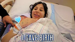 Giving Birth To My Baby Boy