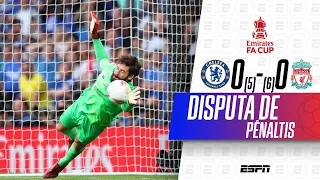 COM ALISSON BRILHANDO, LIVERPOOL DERROTA O CHELSEA E CONQUISTA A FA CUP; VEJA A DISPUTA DE PÊNALTIS