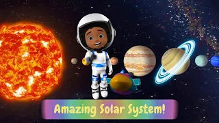 Adam Goes to Space! 🌍✨ Discover Planets with Adam / Educational Topic for Kids