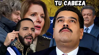 EE.UU. Marines apuntan a Maduro si toca a María Corina; Bukele preparado para actuar Milei ready
