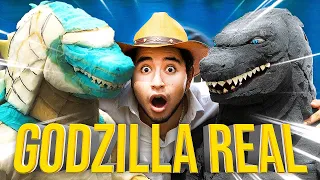 HICIMOS UN TRAJE DE GODZILLA REAL🔥- ZAID CÓRDOVA