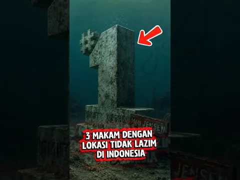 3 MAKAM DENGAN LOKASI TIDAK LAZIM DI INDONESIA ❗#shorts #shortvideo