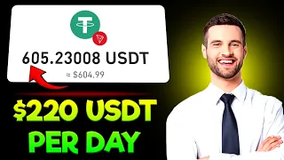 $220 Per Day😳 ◾ 100% Legit USDT Investment Site 🔥 USDT earning site ◾ Make Money Online