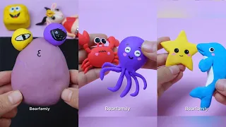 DIY | Clay Collection| Miniature Clay| Pou Clay| School Project| Bearfamily
