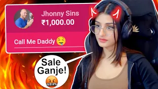 Johnny Sins Roasted Beautiful Streamers 🤣@PAYALGAMING(PART #2)