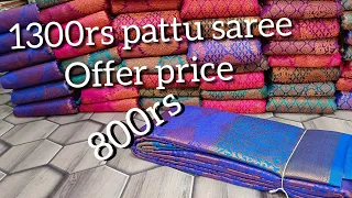what's app 7094786816  8015552055  9019188949  pattu saree 1300rs saree offer price 800rs