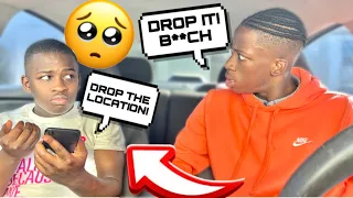 ACTING SCARED TO FIGHT PRANK ON BOYFRIEND!! (HILARIOUS)