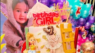 Nysha’s 1st Birthday Celebration ||Roshalivlogs|| #firstbirthday #birthdayparty #birthdaycelebration