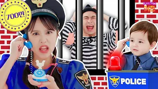 🚨Hey Jini Police vs Gold ThiefㅣColorful Playground