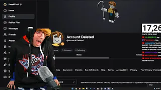 KreekCraft Reacts to Roblox BANNING Tubers93..