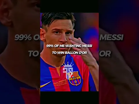 99% of me wanting Messi to win the ballon d'or but.. 🔥 #fyp #shorts #messi #neymar #voltroneditcup