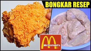 BONGKAR  FRIED CHICKEN KERITING PENDEK ALA MC DONALD’S & KFC | RESEP AYAM GORENG AMERICAN STYLE