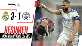 ¡ÉPICA REMONTADA E HISTÓRICA CLASIFICACIÓN DEL MERENGUE! | Real Madrid 3-1 Man. City | RESUMEN