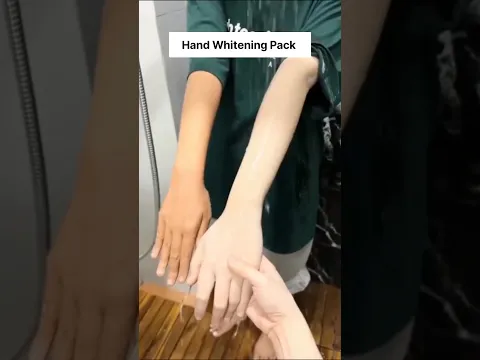 Hand Brightening Pack | Hand Darkness Removal Home Remedy, Remove Hand Suntan #skincare #shorts