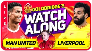 MANCHESTER UNITED vs LIVERPOOL LIVE GOLDBRIDGE Watchalong!