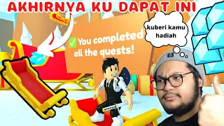 AKU DI TANTANG YOUTUBER INI DAPATKAN HOVERBOARD EVENT PET SIMULATOR X CHRISTMAS - ROBLOX INDONEISA