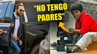 Niño LUSTRA ZAPATOS para Ayudar a su Abuelita, Bukele se Detiene y le cambia la Vida🤯