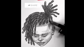 How to Draw Dreadlocks