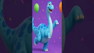 🦖 ¡Los Dinosaurios Bailarines! 💃 Canción Infantil Divertida 🦕 #Shorts