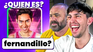 adivinando FAMOSOS con JUAN 🤣
