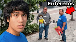 CITE A 2 ENFERMOS DE ROBLOX EN UN MISMO LUGAR