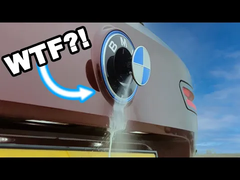 Is the BMW iX leaking?! 😨