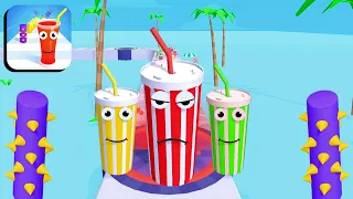 Juice Run🍹 NEW SKIN 4 - New Gameplay Tutorial (Android,ios) Level 163-164 JR163-164L (PART-22)