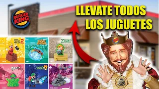 TUVE QUE HACER ESTO PARA CONSEGUIR LOS JUGUETES DE NINTENDO EN BURGER KING
