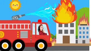 ¿Dónde está el fuego? 🔥 Lola Patatín al rescate 🚒 | Juego para niños