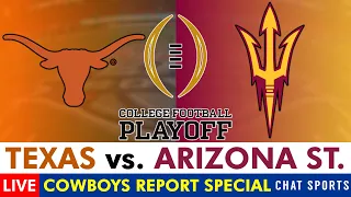 Texas vs Arizona State Live Streaming Scoreboard, Play-By-Play, Highlights: CFP Quarterfinal On ESPN