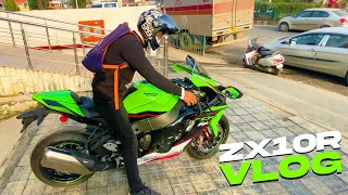 SEEING CASETOO BIKE FOR FIRST TIME ZX10R VLOG.
