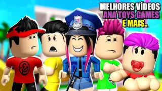 FIZ O FILME DA ANA TOYS GAMES E OS YOUTUBERS FAMOSOS NO BROOKHAVEN RP!