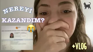 YKS TERCİH SONUCUM?😭| yeni kedi🐈‍⬛,saç köpüğü,alışveriş🛍💅