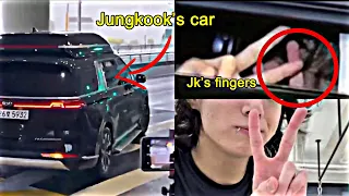 Jungkook was in the car waiting for Taehyung's arrival 🤔⁉️  [Taekook Analysis/Updates]