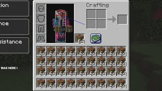 (16:59) full inventory of crafting tables world record