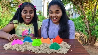 Creative Play Sand for Diya 😱💯/UNBOXING/DIY/DiyaIshwarya