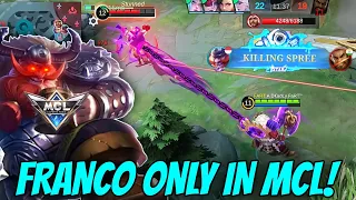 Can I WIN MCL Tournament with FRANCO ONLY?🤯 (Must Watch!)