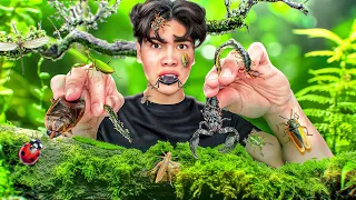EATING BUGS...