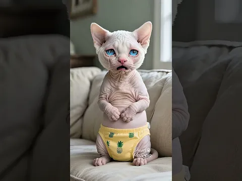 Papa's Endless Love Brought Back His Kitten's Smile😍🐾