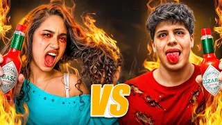 • Verlierer testet die schärfste Sauce der Welt 🥵🌶️  #challenge #hakimmprime #viralvideo