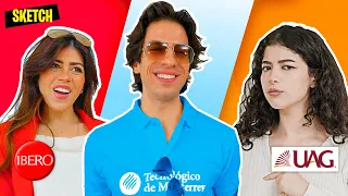 Si Las Universidades de México Fueran Personas 2 🎓 | SKETCH ft. Gonzok & Mike Madrigal