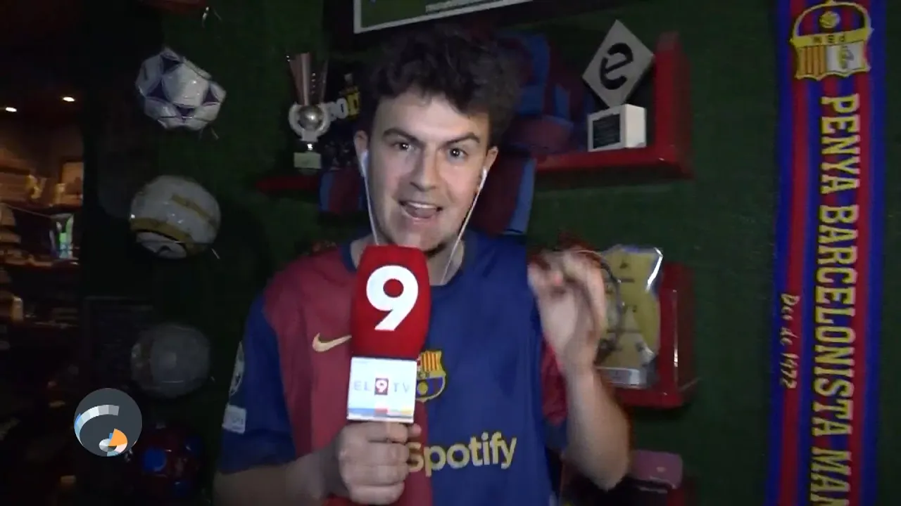 Ambient de Champions a Manlleu: el Barça es juga el pas als quarts