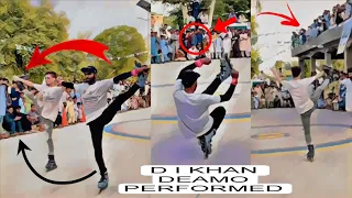 D I Khan Skating Deamo Performed By Dawood & Lucky Skater 14 August 2023