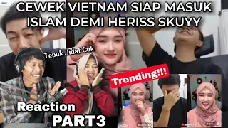 QUEENNY SIAP MASUK ISLAM JIKA MENIKAH DENGAN HERISS SKUYY‼️ "PART3" Reaction Drama HERISS SKUYY