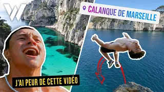 APPRENDRE le CLIFF DIVING dans les calanque de Marseille avec @TristanDefeuilletVang