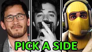 These YouTubers Just Declared WAR on YouTube | MamaMax, Ceeday, Markiplier, Dream, #PickASideYouTube