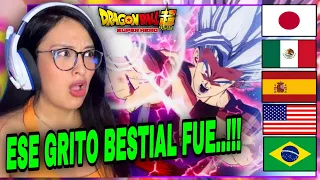 NO LO CREO! 😱 GOHAN se TRANSFORMA en MODO BESTIA 🔥 en VARIOS IDIOMAS [DBS Super Hero]