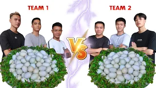Hữu Bộ | Đại Chiến Thi Ăn Trứng Vịt Lộn Đội Thắng Sẽ Nhận 10 Triệu