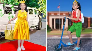 Rich Students vs Poor Students | Rich vs Poor Students in School By T-FUN